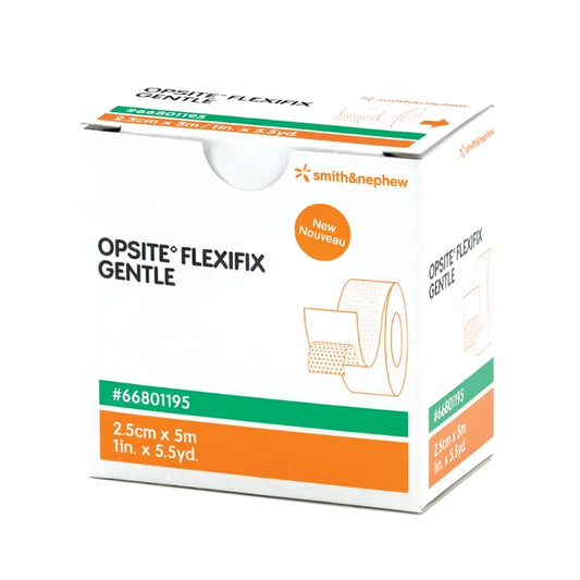 Smith & Nephew Opsite Flexifix Gentle 2.5cm × 5m - 12 Roll/Case