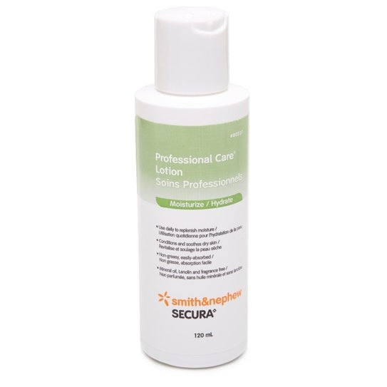 Smith & Nephew SECURA™ Professional Care™ Moisturizing Lotion, 120mL, Bottle