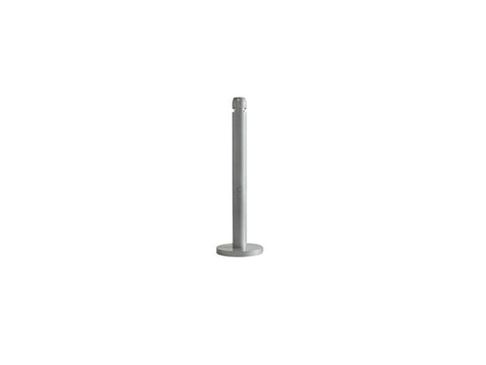 Smokers’ Pole Silver Metallic