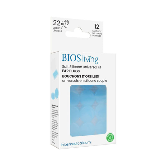 Soft Silicone Universal Fit Ear Plugs - Box of 12