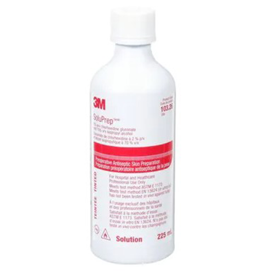 3M Soluprep™ Antiseptic Solution 2% Chlorhexidine Gluconate 70% Iso-Propyl Alcohol
