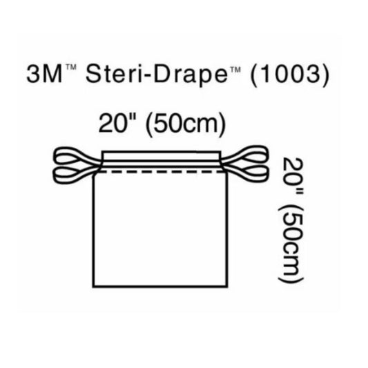 Steri-Drape™ Isolation Bag, Sterile, 49cm x 49cm