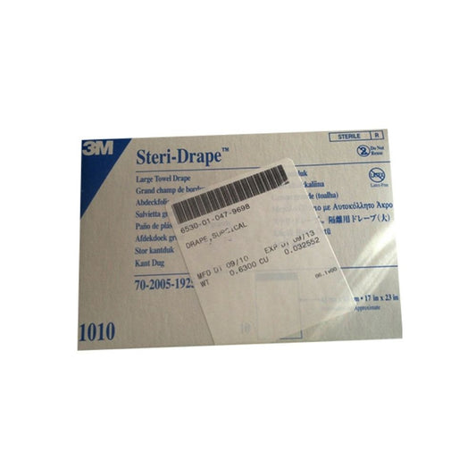 Steri-Drape™ Towel Drape, Sterile,  Large, 45cm x 60cm - Clear