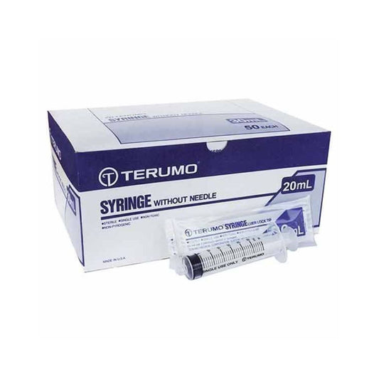 Syringe Hypo 20cc L/L 1.0cc Grad Ster Pharm Tray