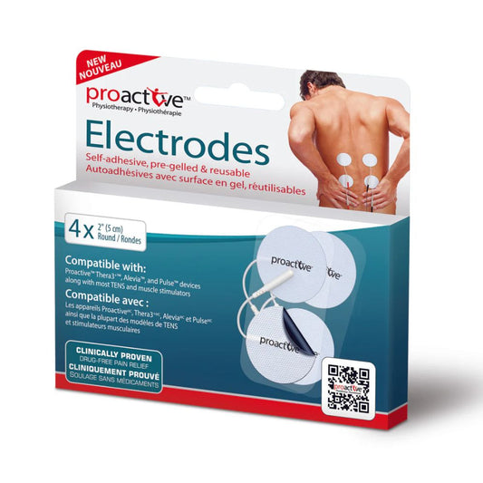 TENS Electrodes - Round - Pack of 4 set