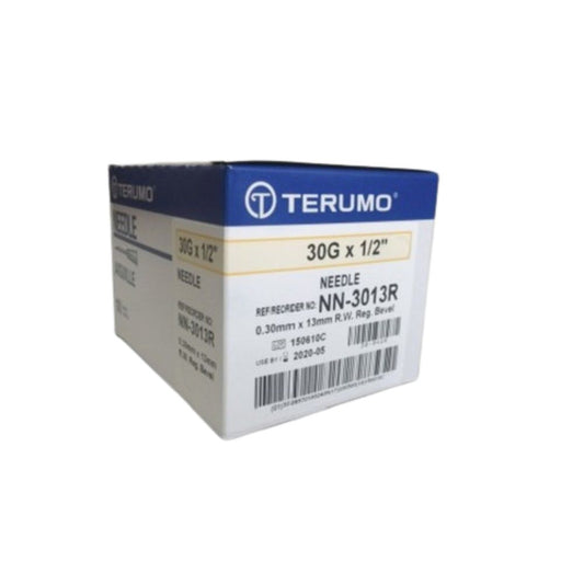 TERUMO® Needle Hypodermic 30Gx.5 in, Regular Wall