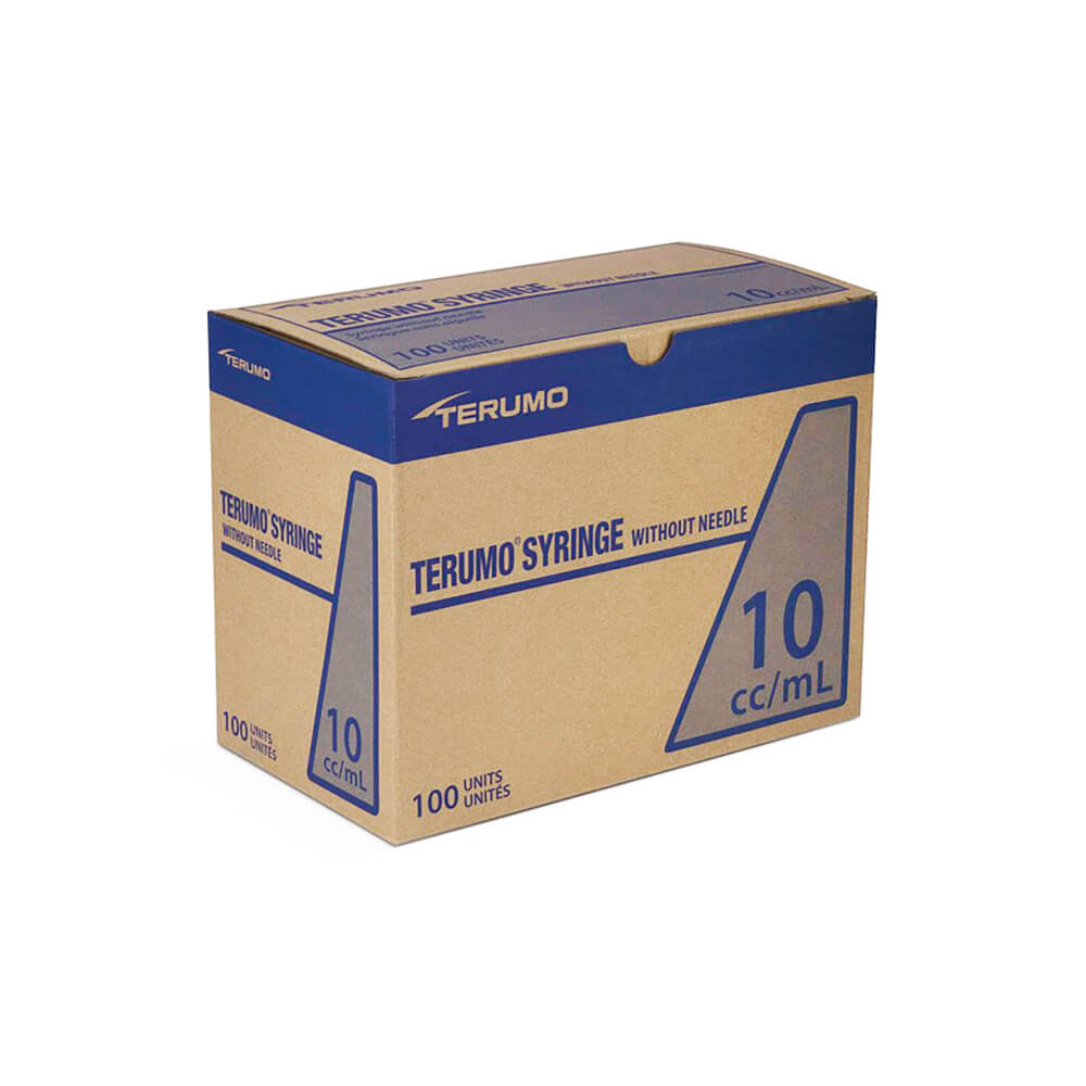 Terumo 10ml Luer Lok Tip Syringes - Box of 100