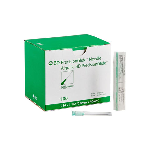 Terumo® Standard Hypodermic Needle, 21G x 1.5 in.