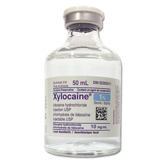 Xylocaine 1% Plain with Preservative - 50mL