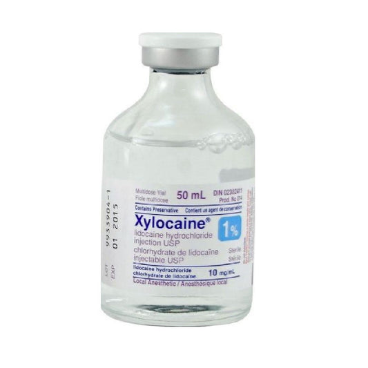 Xylocaine Injection 1% Plain With Preservative - 50ml