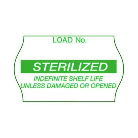 Comply™ Sterilization Load Label - Sterilized Green
