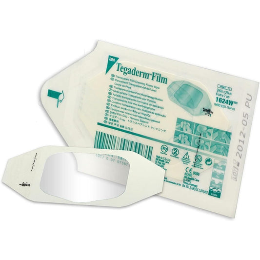 3M™ Tegaderm™ Transparent Film Dressing with Border - 7 cm x 6 cm
