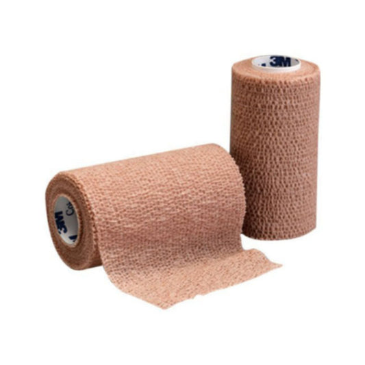 Coban™ Self-Adherent Wrap with Hand Tear, 1in. x 5yd - Case of 36 Rolls