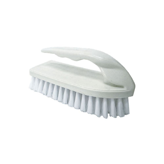 Victoria Bay VBBSS1W Scrub Brush with Handle, 6.5 x 16 cm, White - Case of 52