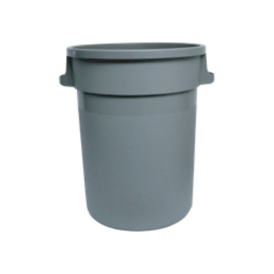 Victoria Bay Trash Can Round, Heavy Duty, Grey