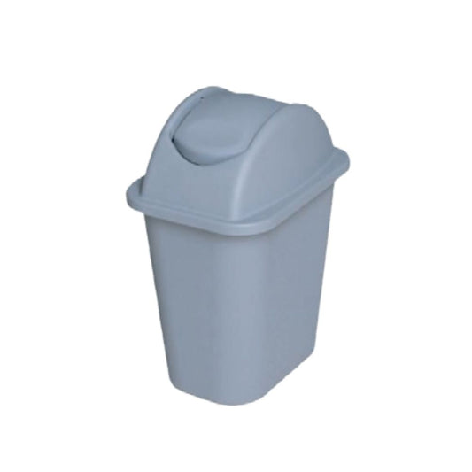 Victoria Bay VBCT24SA Swing Lid Trash Can, 24L- Case of 12