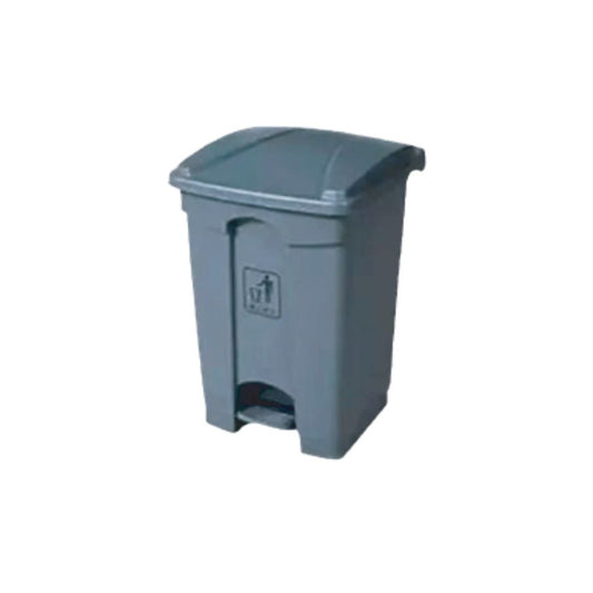 Victoria Bay Pedal Trash Can with Lid, Grey