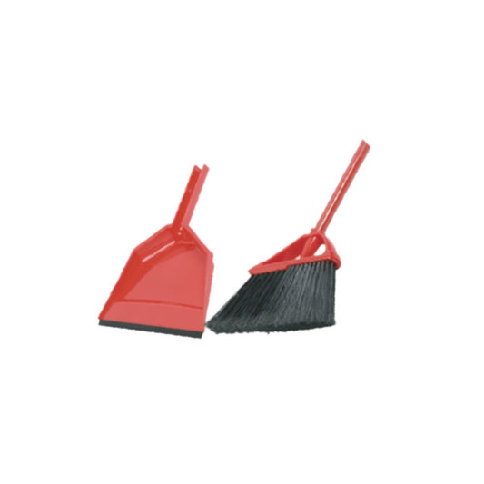 Victoria Bay VBMB12DPB Angle Broom, Dustpan and Broom - Case of 10