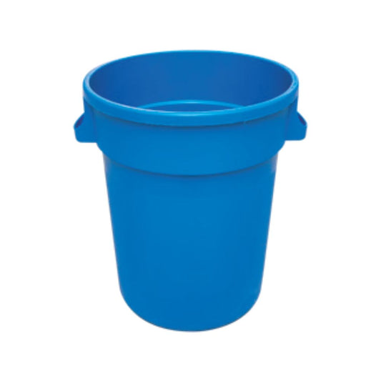 Victoria Bay Trash Can Round, Blue