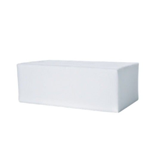 Victoria Bay VBSP43MEW Foam Sponge, 4.3" x 2.8", White- Pack of 12