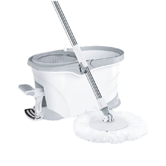 VICBAY VBSPIN3W SPINMOP BUCKET & 3 PADS GRAY - Bundle of 4