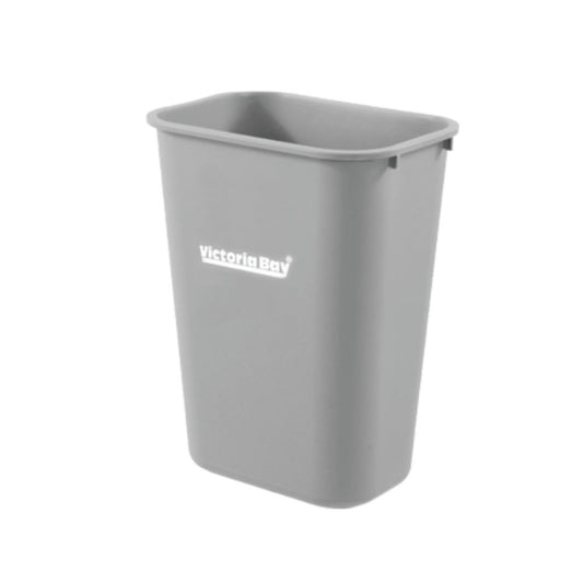 Victoria Bay VBWB24A Trash Can Without Lid, Grey, 24L- Case of 20