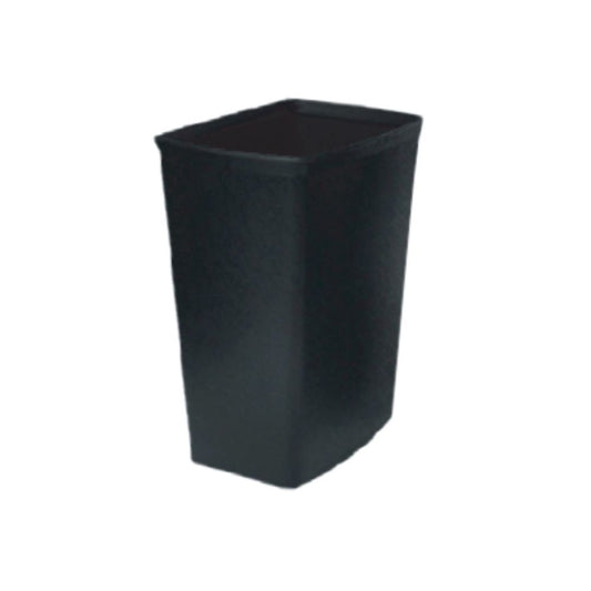 Victoria Bay VBWB8B Trash Can Without Lid, Black, 8L- Case of 40