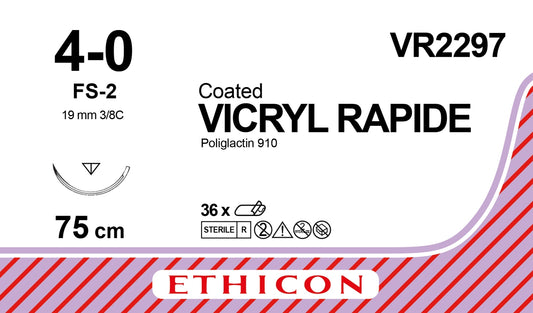 VICRYL RAPIDE™ (polyglactin 910) Suture - Box of 36