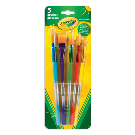 Crayola Variety Brush Set, 5 Count