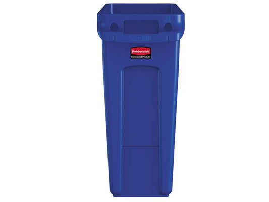 Vented Slim Jim 16-Gallon Blue , 1