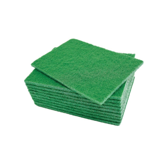 Victoria Bay VBSP69ME Scouring Pad, 6 x 9", Green, Medium Duty  - Case of 400