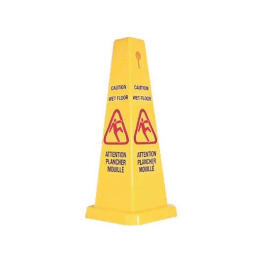 Victoria Bay Wet Floor Warning Traffic Cone - Case of 10