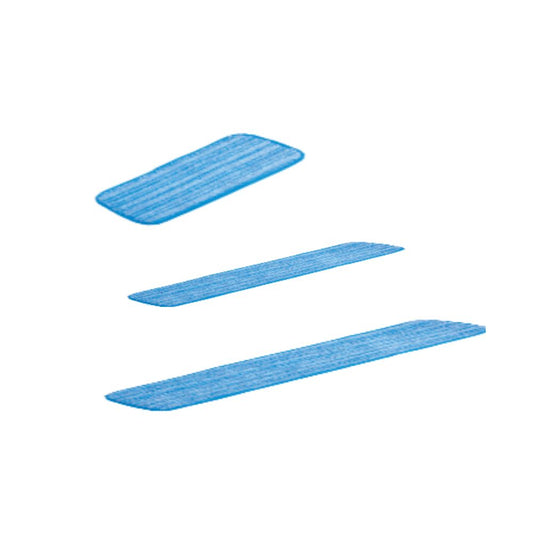 Victoria Bay Blue Microfiber Wet Mop - Case of 100