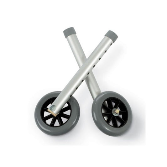 5” Walker Wheels – Replacement Wheel Pair for Walkers