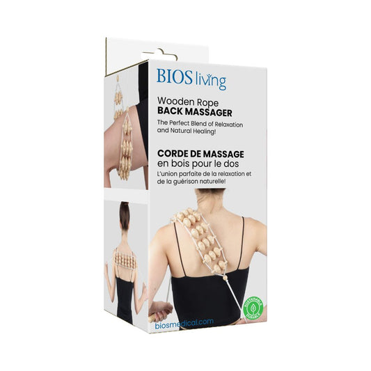 Wooden Rope Back Massager