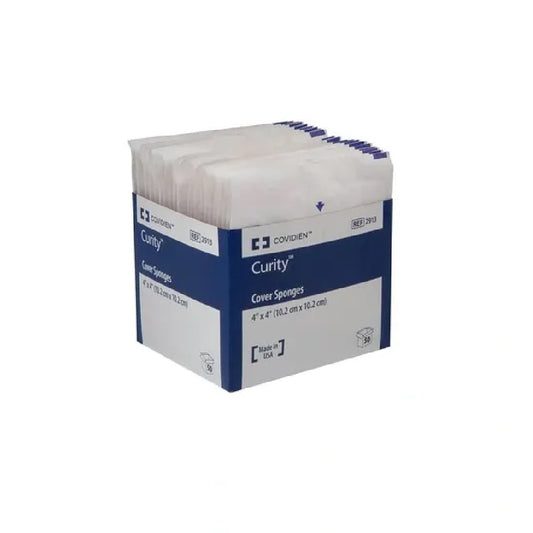 Curity Premium Woven Gauze Sponge, Sterile, 8-Ply, 4X4 inches