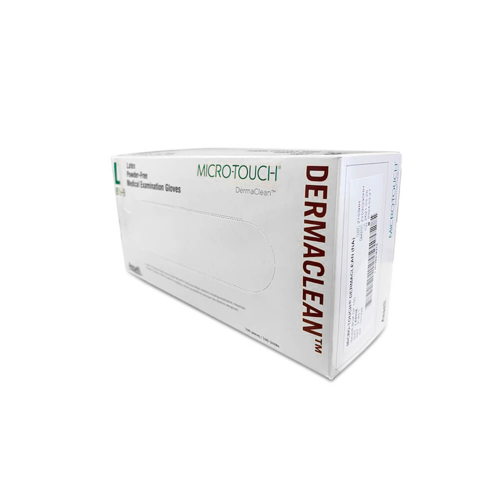 Dermaclean Ansell Micro-Touch Dermaclean Latex Gloves | United Canada Inc.