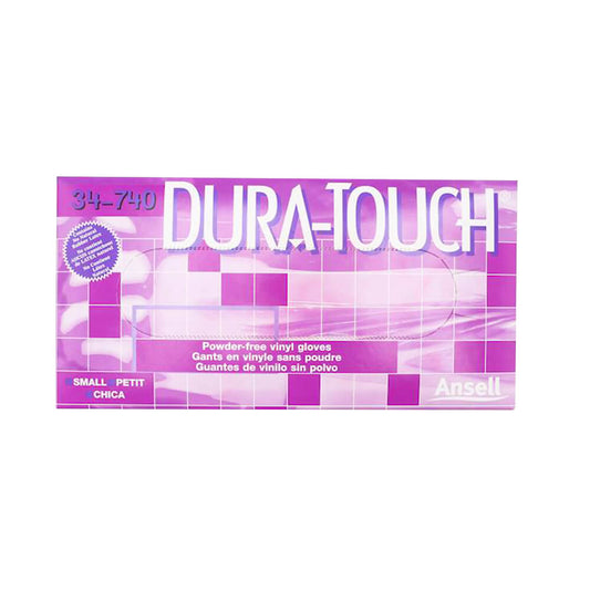 Ansell Dura-Touch Clear Vinyl Gloves