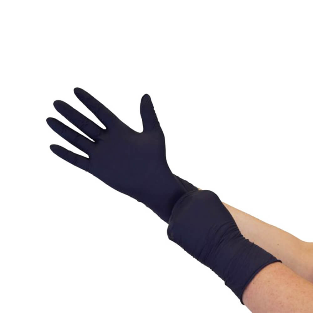 Black Nitrile Examination Gloves