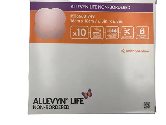 Smith & Nephew ALLEVYN™ Life Non-Bordered Foam Dressing, W16cmcm x L16cm
