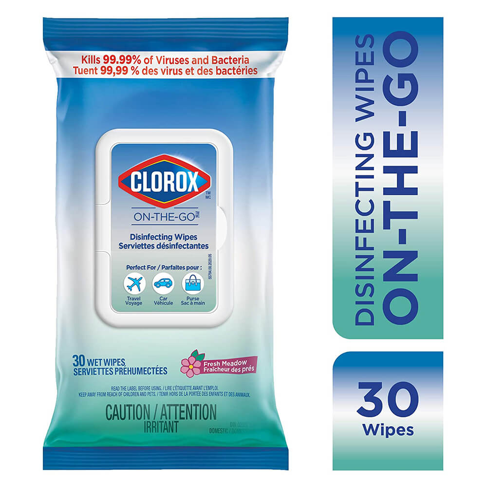 Clorox® On The Go Disinfecting Wipes – United Canada Inc.