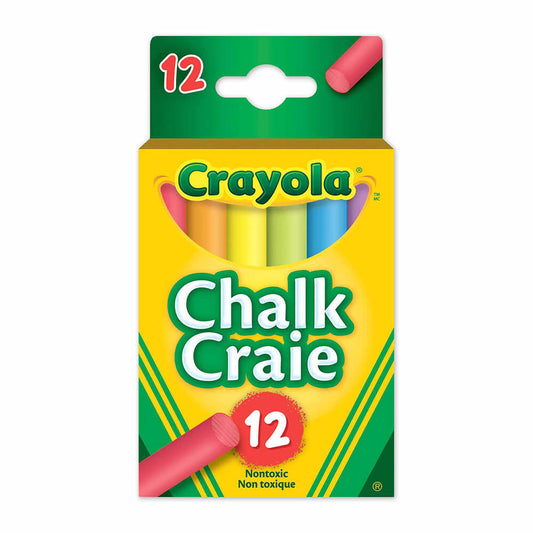 12Ct Coloured Chalk