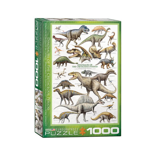 Dinosaurs Of The Cretaceous Period Puzzle