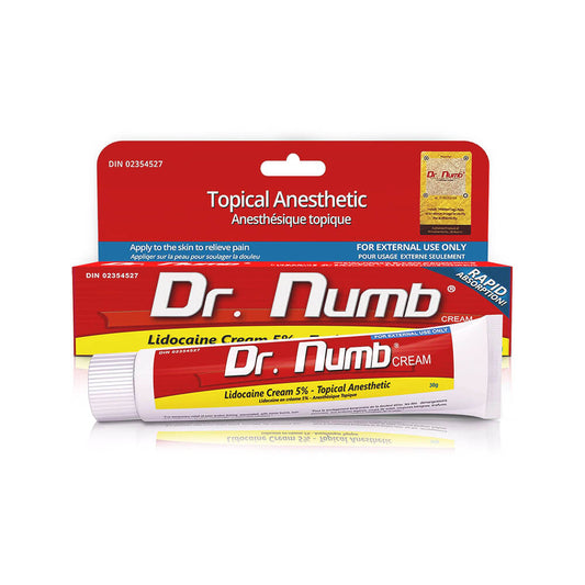 Dr. Numb 5% Lidocaine Cream 30G