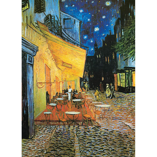 Cafe Terrace At Night Puzzle