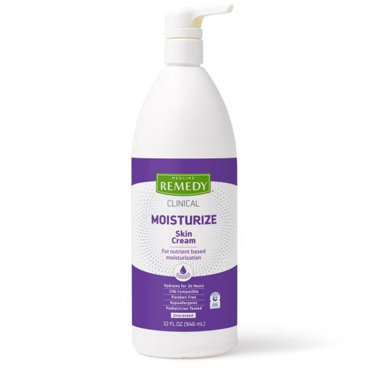 Medline 32oz Remedy Clinical Skin Cream, Unscented