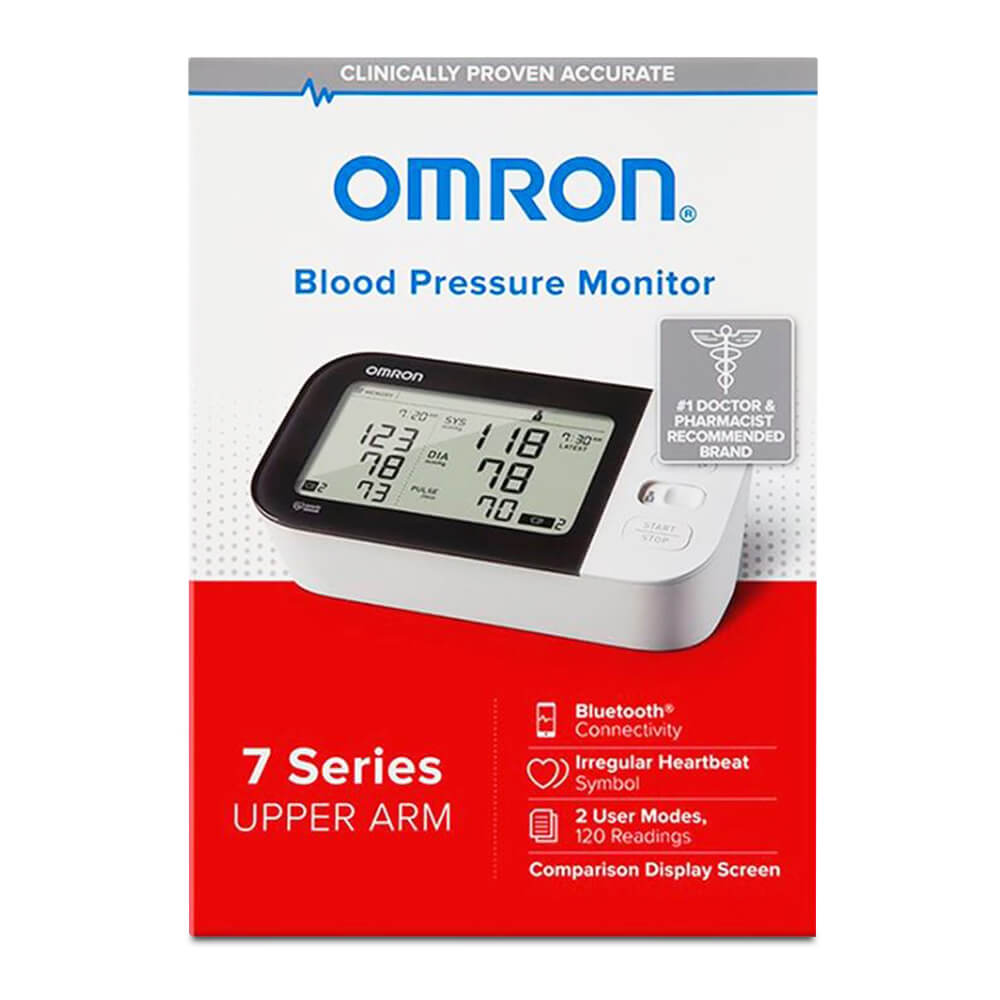 Omron 7 series upper arm blood pressure Box