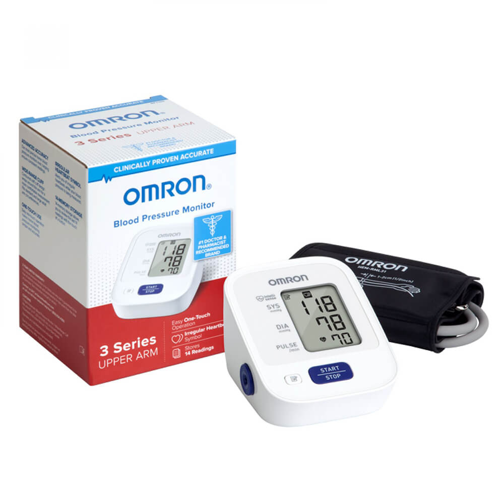 Omron Blood Pressure Monitor Series 3 upper arm with Box