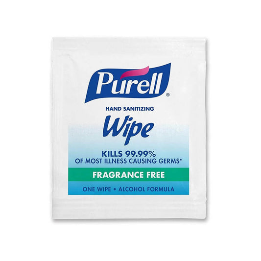 Purell on the Go, Hand Sanitizing Wipes, 100/Box