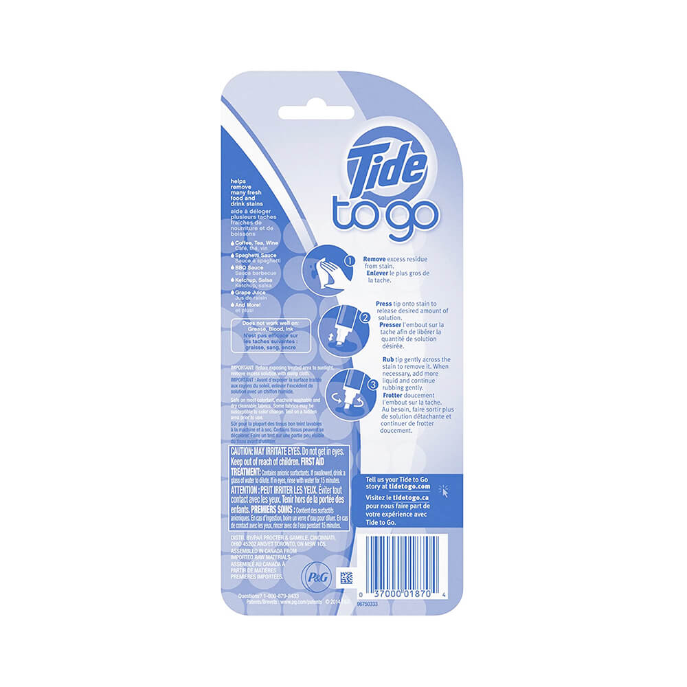 TIDE TO GO INSTANT STAIN REMOVER
